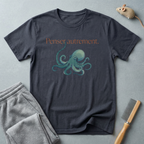 T-shirt graphique pieuvre — «Pensée autrement.»