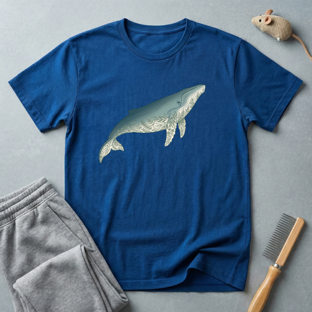 T-shirt graphique baleine — T-shirt faune marine
