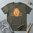 T-shirt Tête de Lion – T-shirt graphique faune « Gardien de la savane »