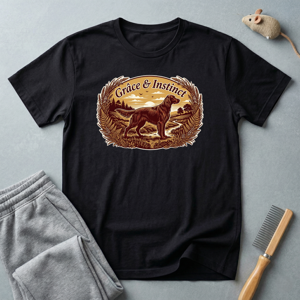 T-shirt Renard «Grâce & Instinct» — T-shirt graphique vintage de faune sauvage pour les amoureux de la nature