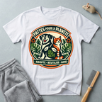 T-Shirt — "Pattes Pour La Planète" Eco Pet Rescue Tee (Adopte • Réutilise • Aime)