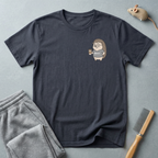T-shirt «Hérisson café» — t-shirt graphique mignon pour amateur de café ☕🦔