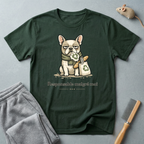 T-shirt — Graphisme mignon de bouledogue “Responsable malgré moi”