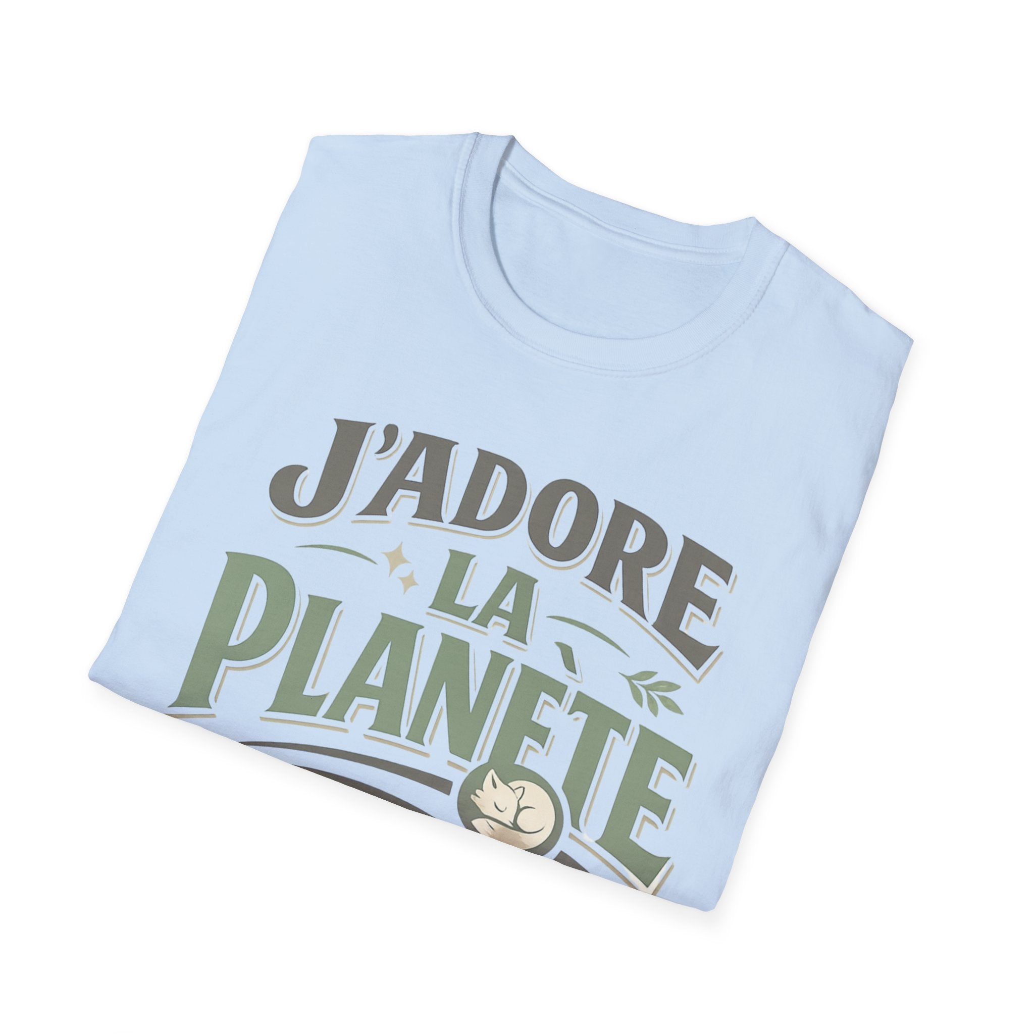 J'adore la Planète T-Shirt — French Eco-Friendly Love Tee