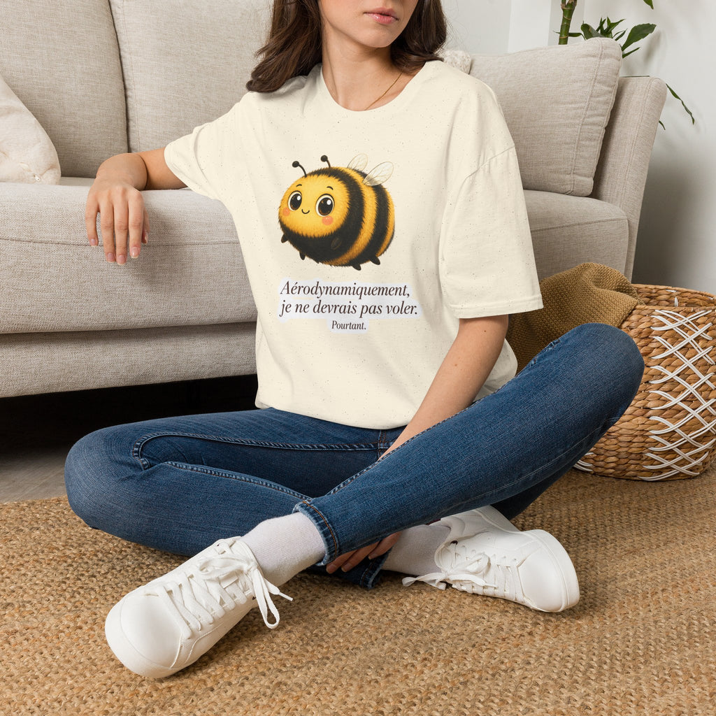T-shirt Abeille mignonne — Adorable illustration de bourdon
