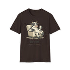 Cow Lounge T-Shirt — Cute Relaxing Cow Illustration with “De rien” Text