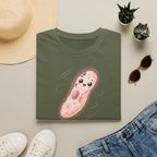 T-shirt avec adorable illustration de paramécie — T-shirt kawaii sur le thème de la biologie