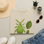 T-shirt Insecte-feuille — Illustration botanique d’un phasme