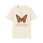 T-shirt illustré avec papillon
