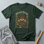 T-shirt Loup Floral — «Sauvagement Féroce» T-shirt graphique nature vintage 🐺🌿