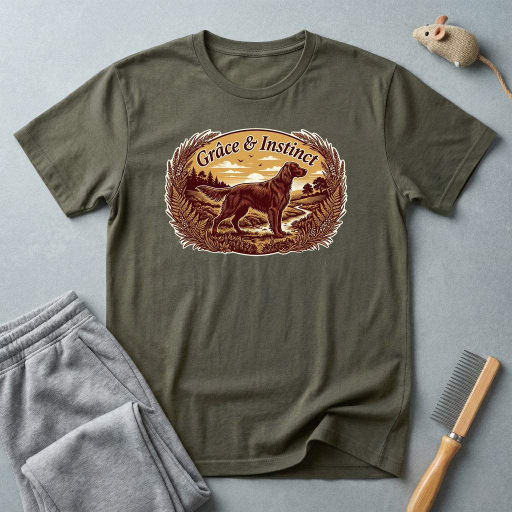 T-shirt Renard «Grâce & Instinct» — T-shirt graphique vintage de faune sauvage pour les amoureux de la nature