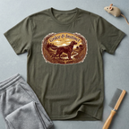 T-shirt Renard «Grâce & Instinct» — T-shirt graphique vintage de faune sauvage pour les amoureux de la nature