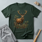 T-shirt graphique Cerf des bois