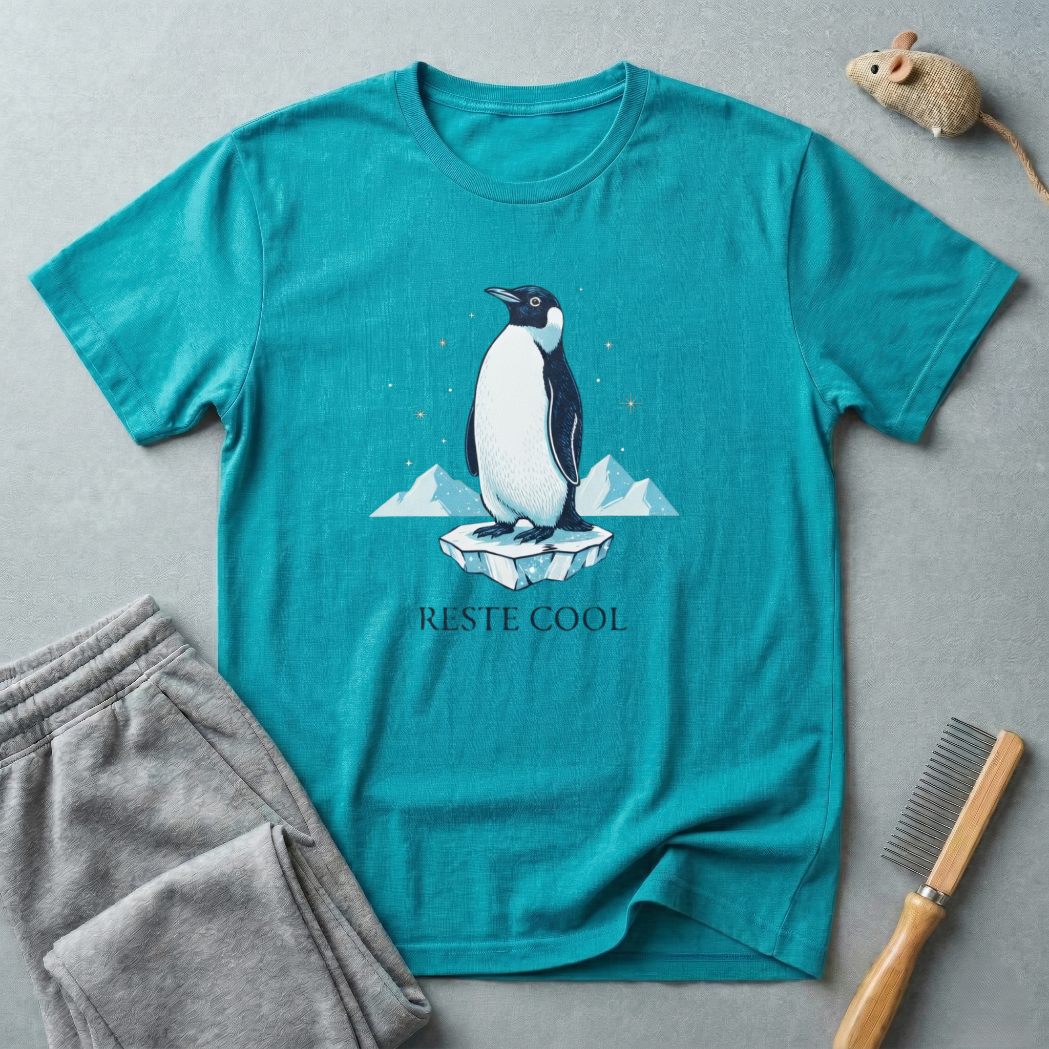 T-shirt Pingouin «Reste Cool»