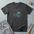 T-shirt graphique pieuvre — «Pensée autrement.»