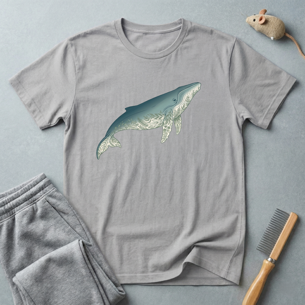 T-shirt graphique baleine — T-shirt faune marine
