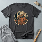 T-shirt Lézard du désert — T-shirt reptile vintage «S’adapter ou disparaître»