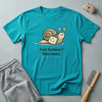 Eco Escargot T-Shirt — "Fast fashion? Non merci"
