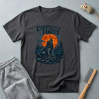 T-shirt — L’Appel de la Forêt: motif loup (loup hurlant, lune et forêt) 🐺🌙🌲