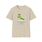 T-shirt Mante religieuse — Illustration d'une jolie mante religieuse verte