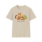 T-shirt enfant « Pique-nique des animaux » — Renard, hérisson, abeille et grenouille — Adorable illustration « Meilleure tablée »