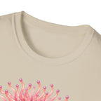 T-shirt créature mignonne Anémone de mer — « Je pique tout ce qui me touche. Sauf lui. »