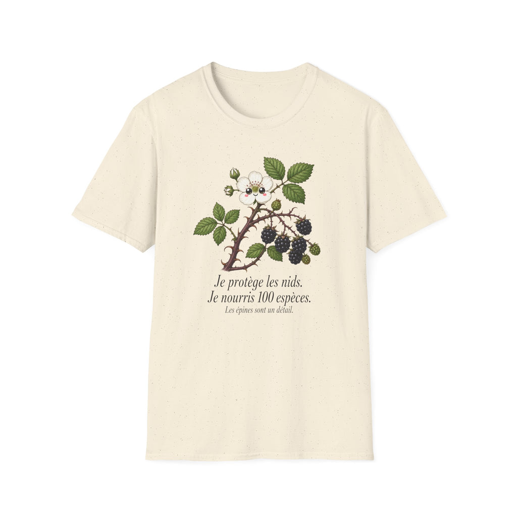 T-shirt — Illustration botanique vintage de mûrier