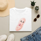 T-shirt avec adorable illustration de paramécie — T-shirt kawaii sur le thème de la biologie