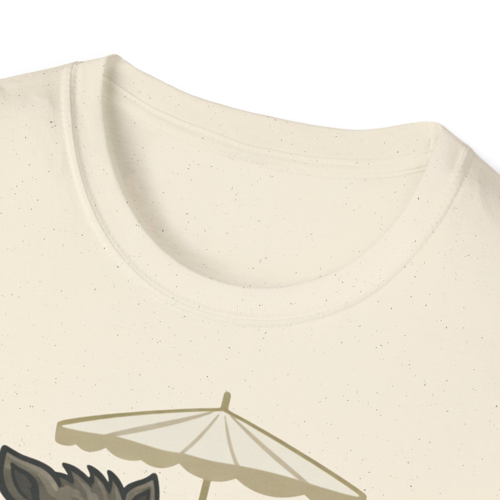 Boar Coffee Tee — "Naturellement agressif" Graphic T-Shirt