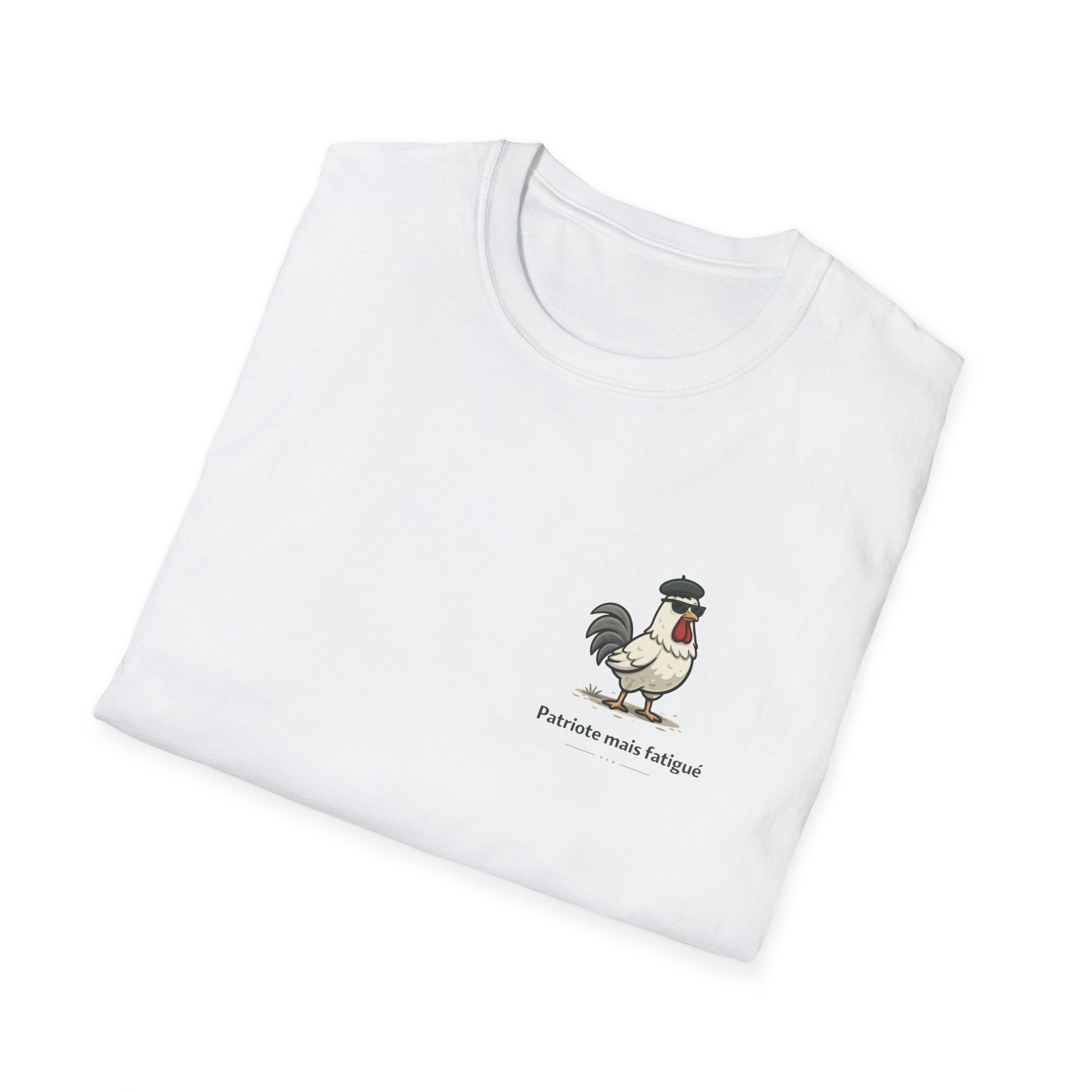 Rooster Illustration T‑Shirt — Cute Farm Tee