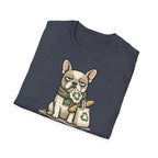 T-Shirt — Cute French Bulldog Graphic “Responsable malgré moi”