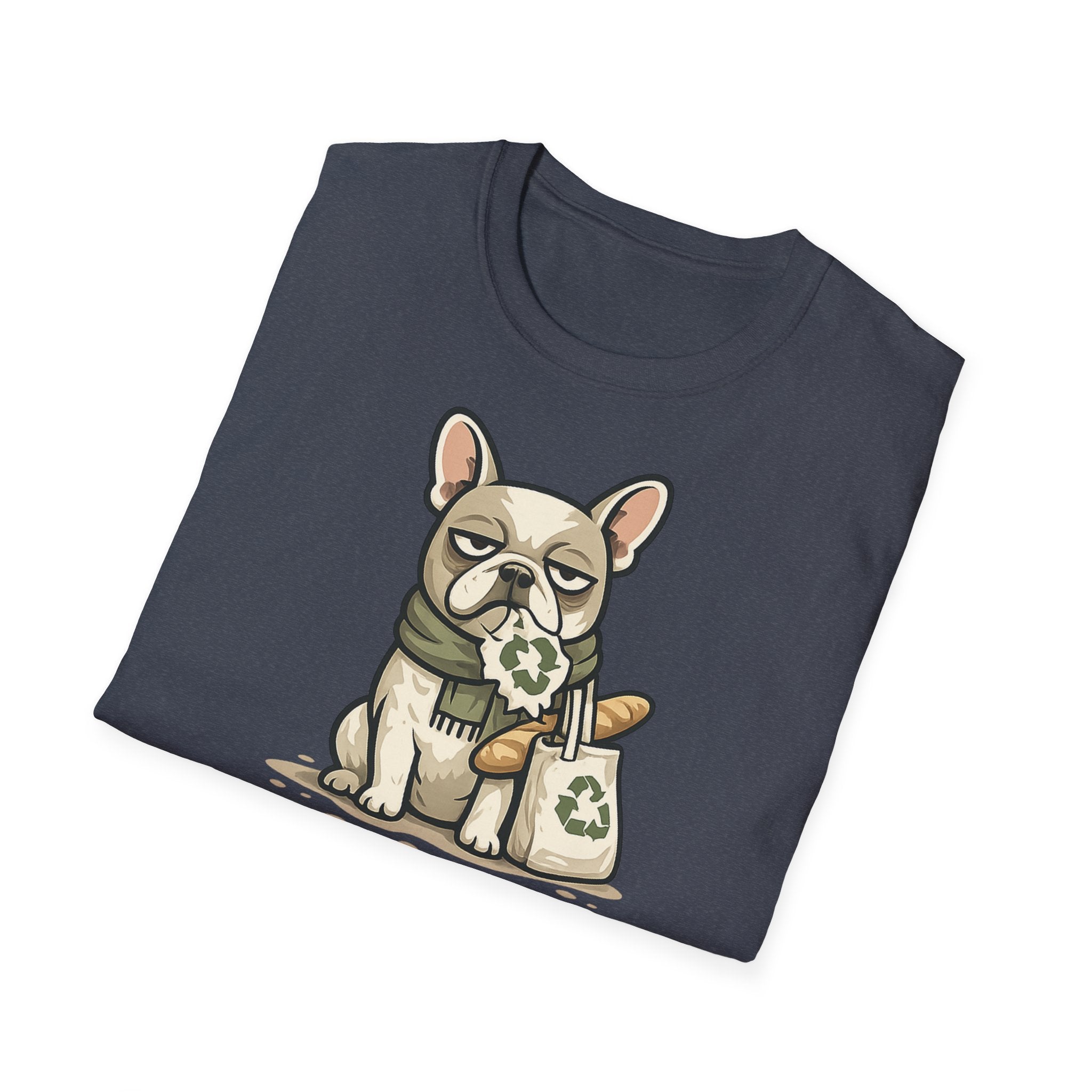T-Shirt — Cute French Bulldog Graphic “Responsable malgré moi”
