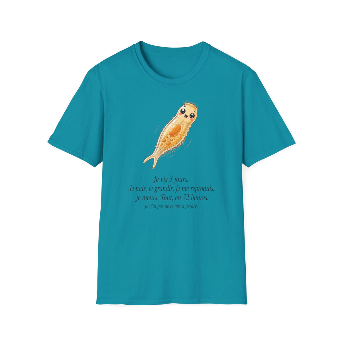T-shirt — Adorable illustration de têtard (« Je suis 3 jours »)