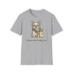 T-Shirt — Cute French Bulldog Graphic “Responsable malgré moi”