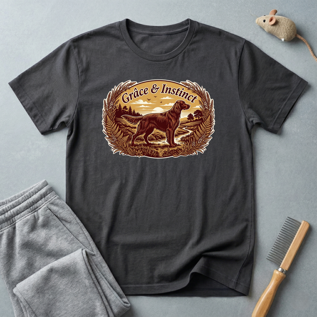 T-shirt Renard «Grâce & Instinct» — T-shirt graphique vintage de faune sauvage pour les amoureux de la nature