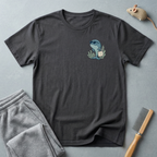 T-shirt Petite Baleine floral — T-shirt animal marin mignon