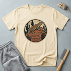 T-shirt Lézard du désert — T-shirt reptile vintage «S’adapter ou disparaître»