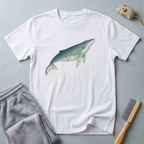 T-shirt graphique baleine — T-shirt faune marine