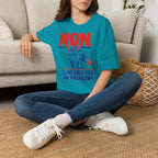 T-shirt — « NON » — Illustration graphique de renard (« Je ne suis pas un problème »)
