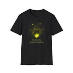 T-shirt Luciole lumineuse — Adorable insecte rayonnant avec inscription « Je suis ma propre lumière »