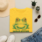 T-shirt illustré avec grenouille — « Indicateur de qualité »