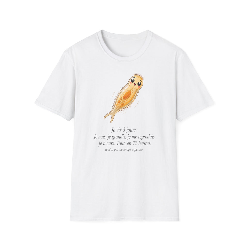 T-shirt — Adorable illustration de têtard (« Je suis 3 jours »)