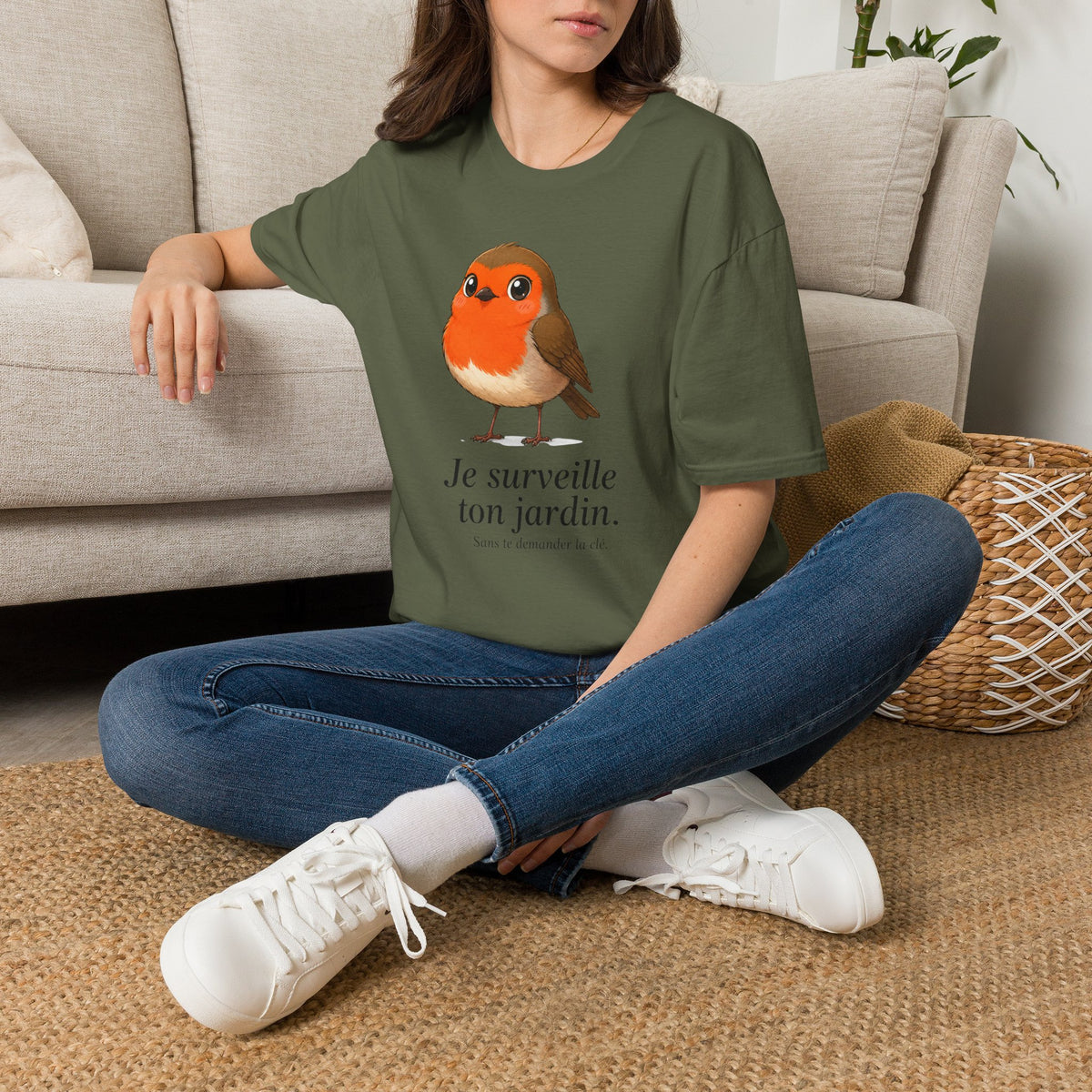 T-Shirt - Je surveille ton jardin