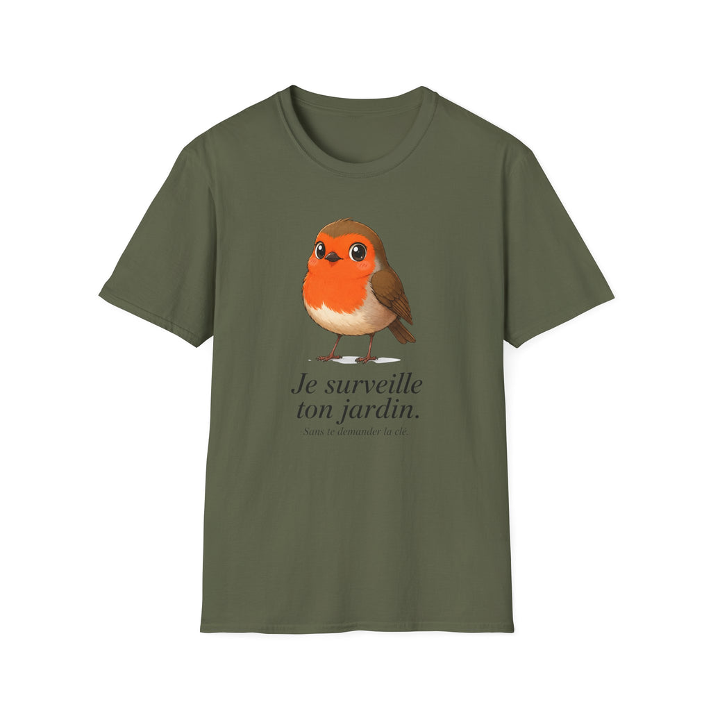 T-Shirt - Je surveille ton jardin