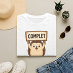 T-shirt « Complet » avec hérisson mignon — T-shirt graphique drôle « Complet »