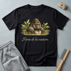 T-shirt Gorille Art Vintage — «Force de la nature.»