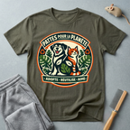 T-Shirt — "Pattes Pour La Planète" Eco Pet Rescue Tee (Adopte • Réutilise • Aime)