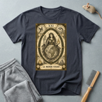 T-shirt Tarot «Le Monde» — Illustration vintage de l'Arcane XXI