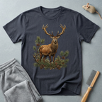 T-shirt graphique Cerf des bois