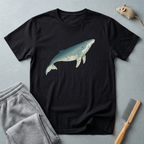 T-shirt graphique baleine — T-shirt faune marine